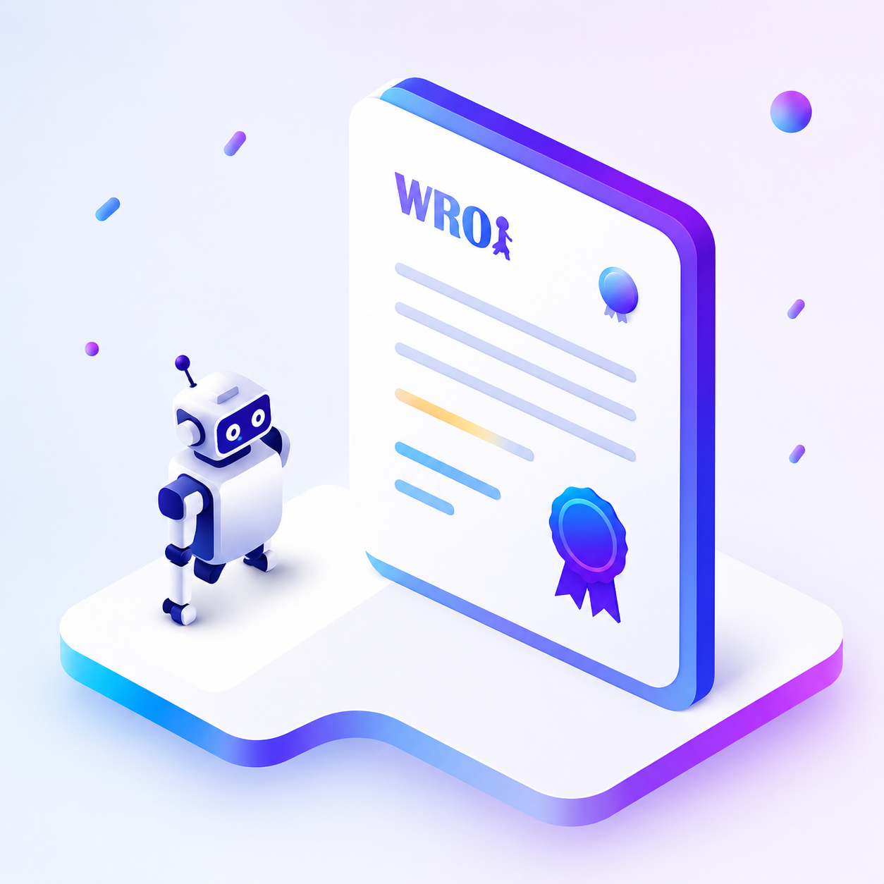 WRO certificate illustration